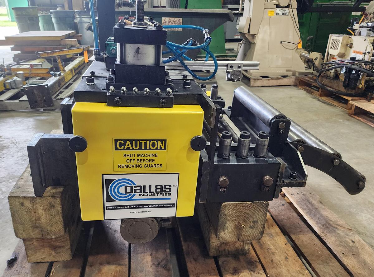 Used 12" x .156" x 6,000 LB DALLAS FEED LINE