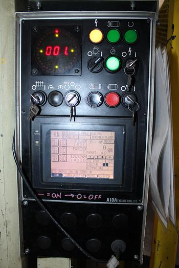 Used 550 TON AIDA MODEL S1-5000(E) STRAIGHT SIDE PRESS