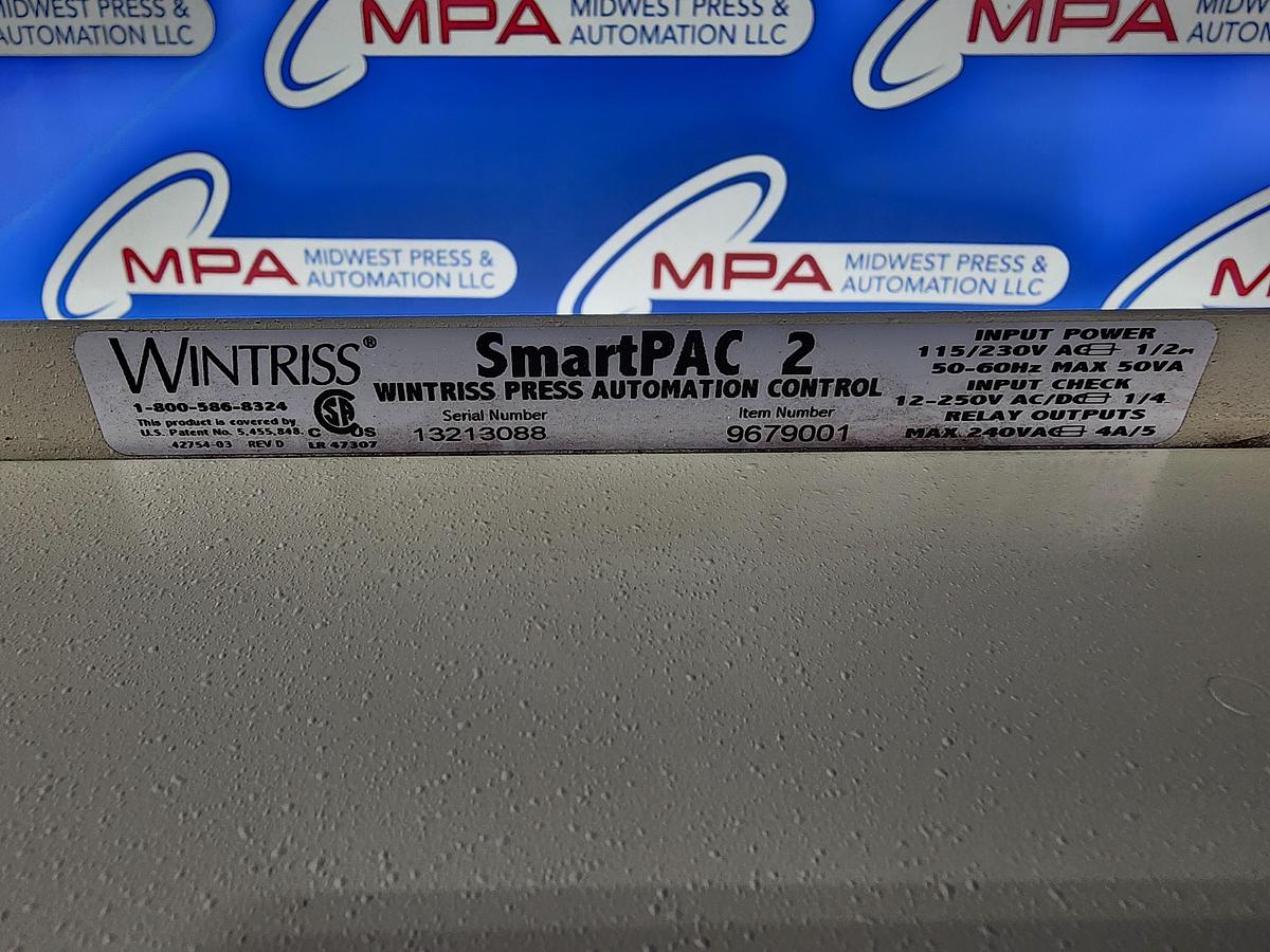 Used Wintriss 9679001 / 43209 SmartPac 2 *TESTED* New Power Supply