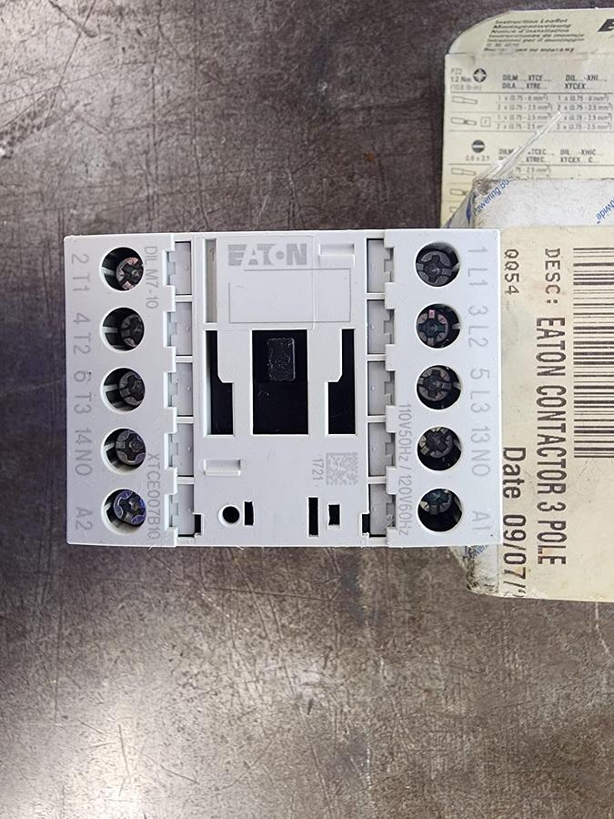 Eaton ETCE007B10A DILM7-10 Contactor