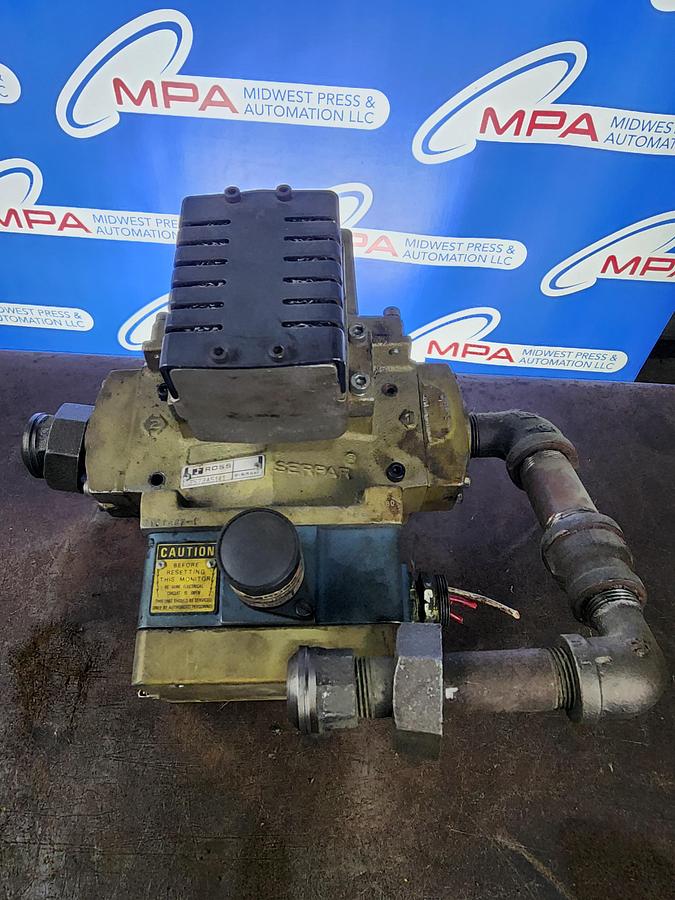 Used Ross Controls 3573A5141 2-8.5 Bar Valve