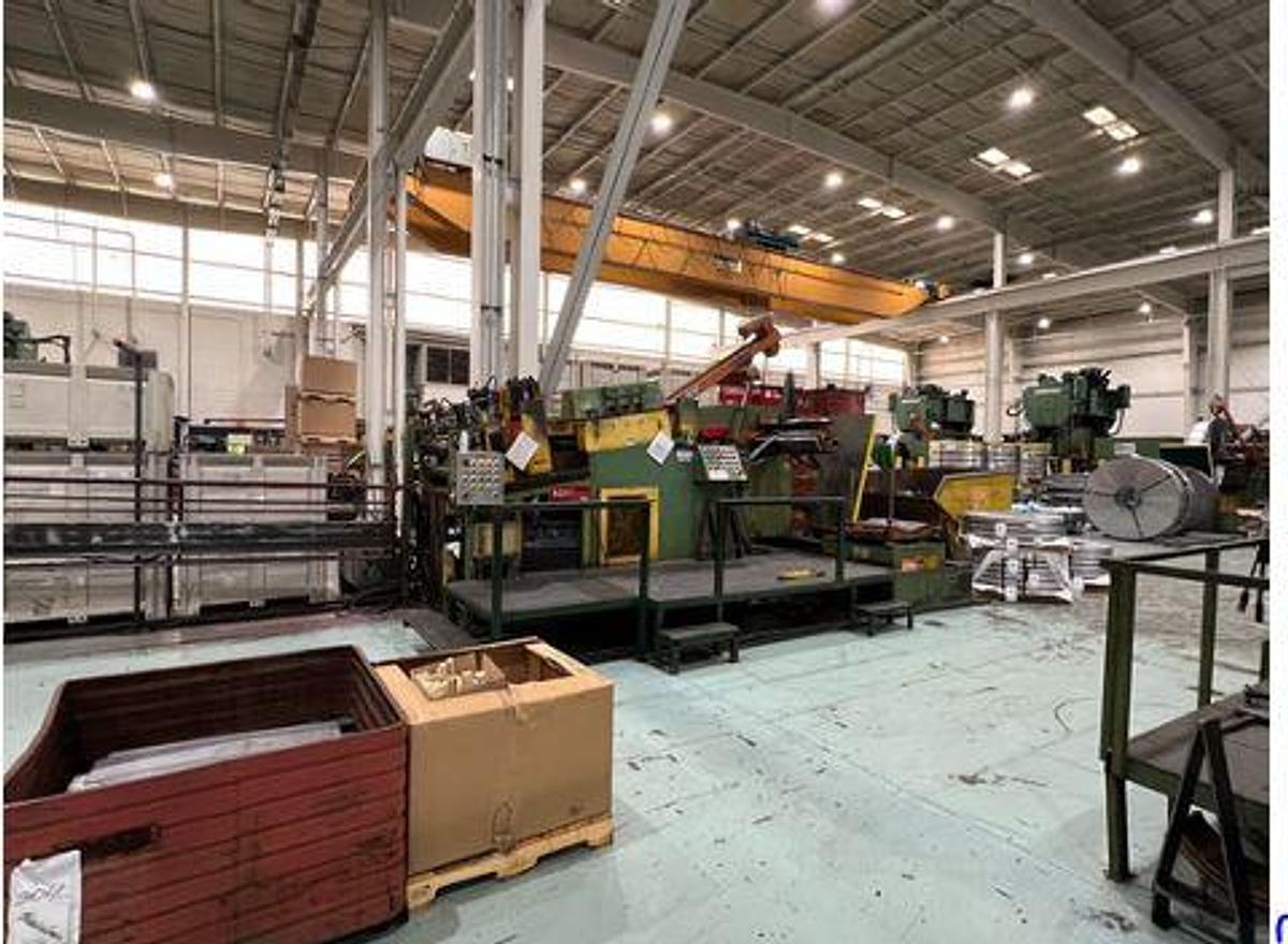 Used 20,000 LB x 24" x 1.65" DALLAS SERVO FEED LINE