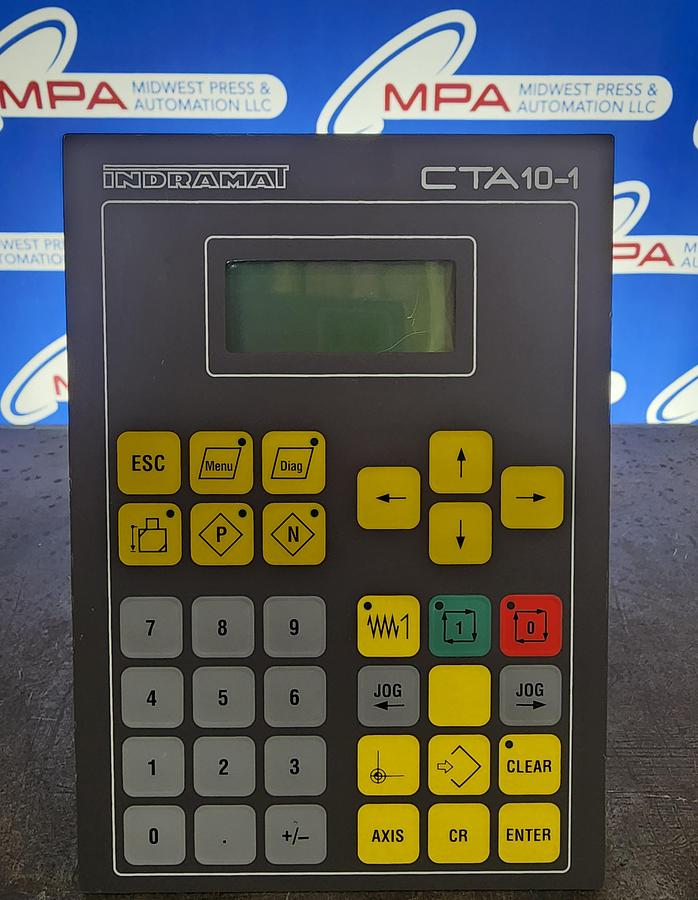 Used Indramat CTA10.1B-001-FW / CTA 10-1 Operator Interface Keypad