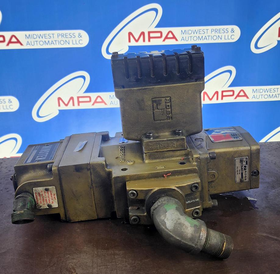 Used Ross Controls 3573A5949 / 250-0241 Solenoid Valve