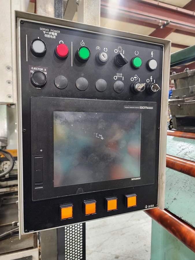 Used 165 TON Aida NC1-1500 (HD) SERVO PRESS
