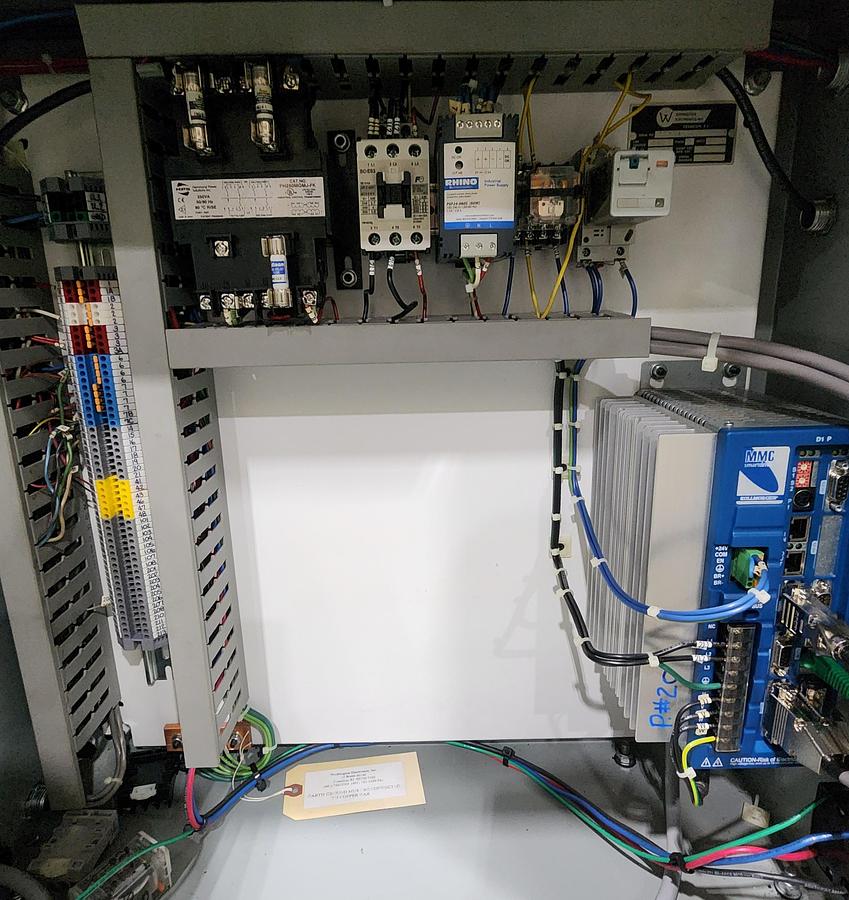 Used 6" WIDE PRF/WADDINGTON PRESS MOUNTED FEEDER