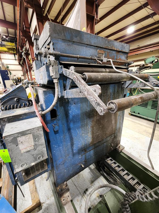 Used 30" LITTELL POWERED COIL STRAIGHTENER