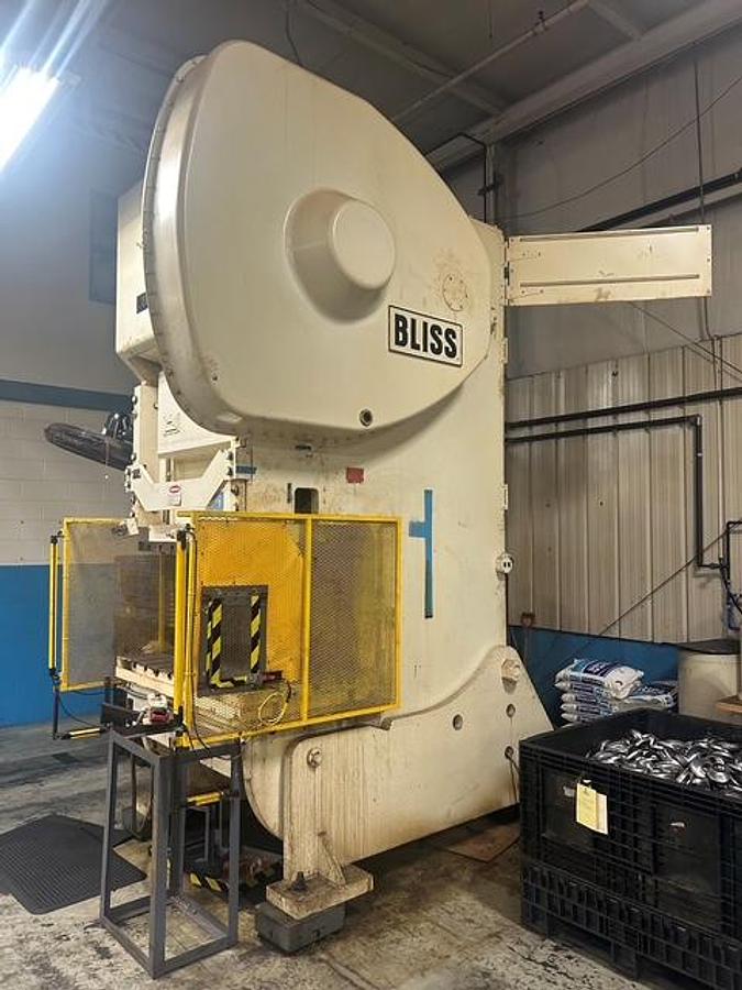 Used 1975 BLISS MODEL C-200 OBI GAP FRAME PRESS