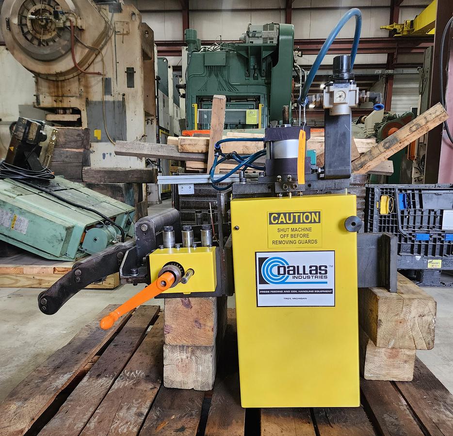 Used 12" x .156" x 6,000 LB DALLAS FEED LINE