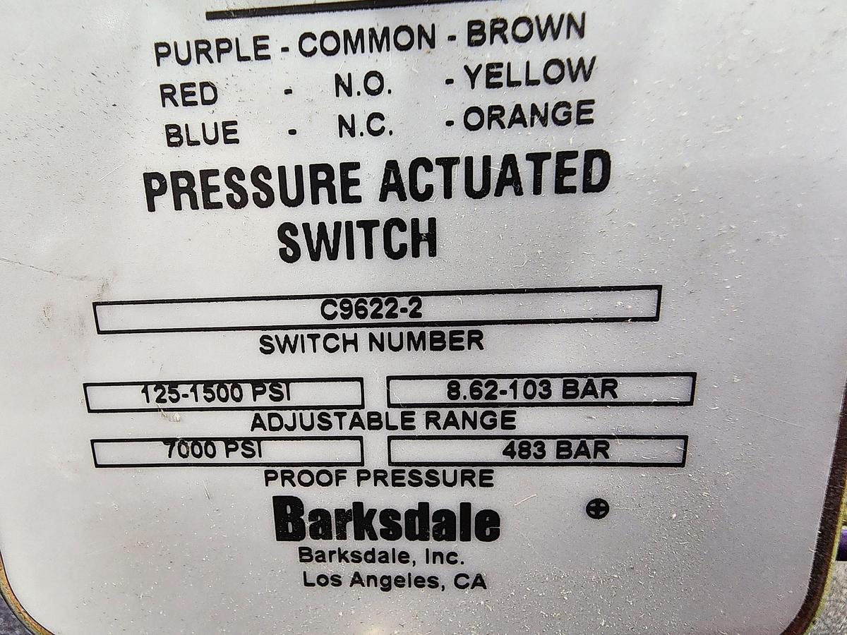 Barksdale C96622-2 Pressure Switch