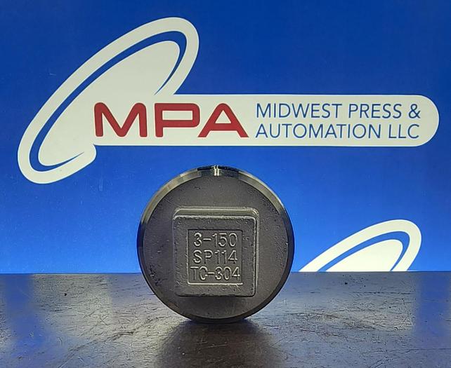 3 Inch NPT Square Head Pipe Plug - 304 Stainless Steel, Male Threaded Fitting SS151141304