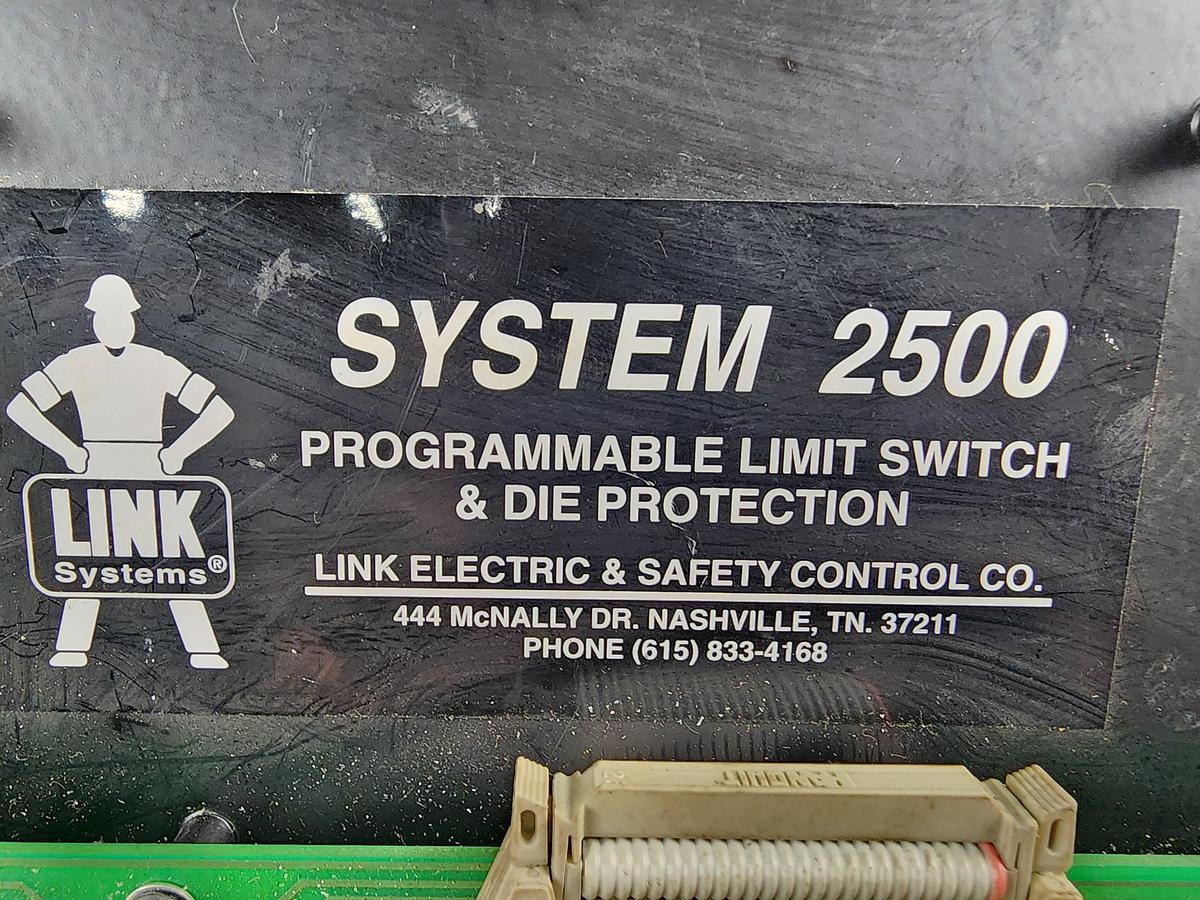 Used Link Electric Model: 2500 System 2500 Programmable Limit Switch & Die Protection