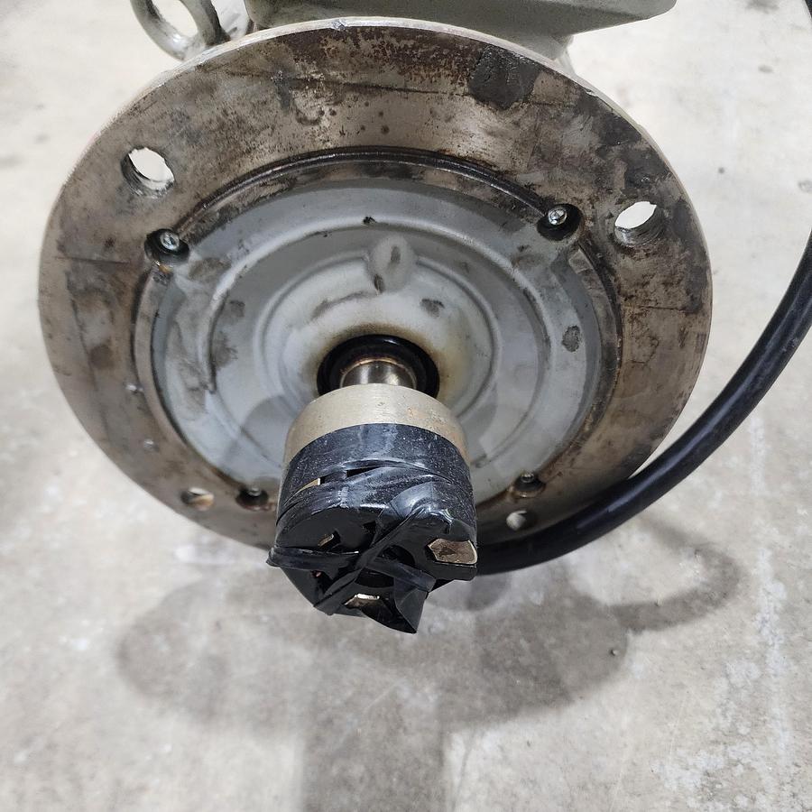 Used Siemens 1CV3104B / 1LE15231AB490FA4 3 HP Motor