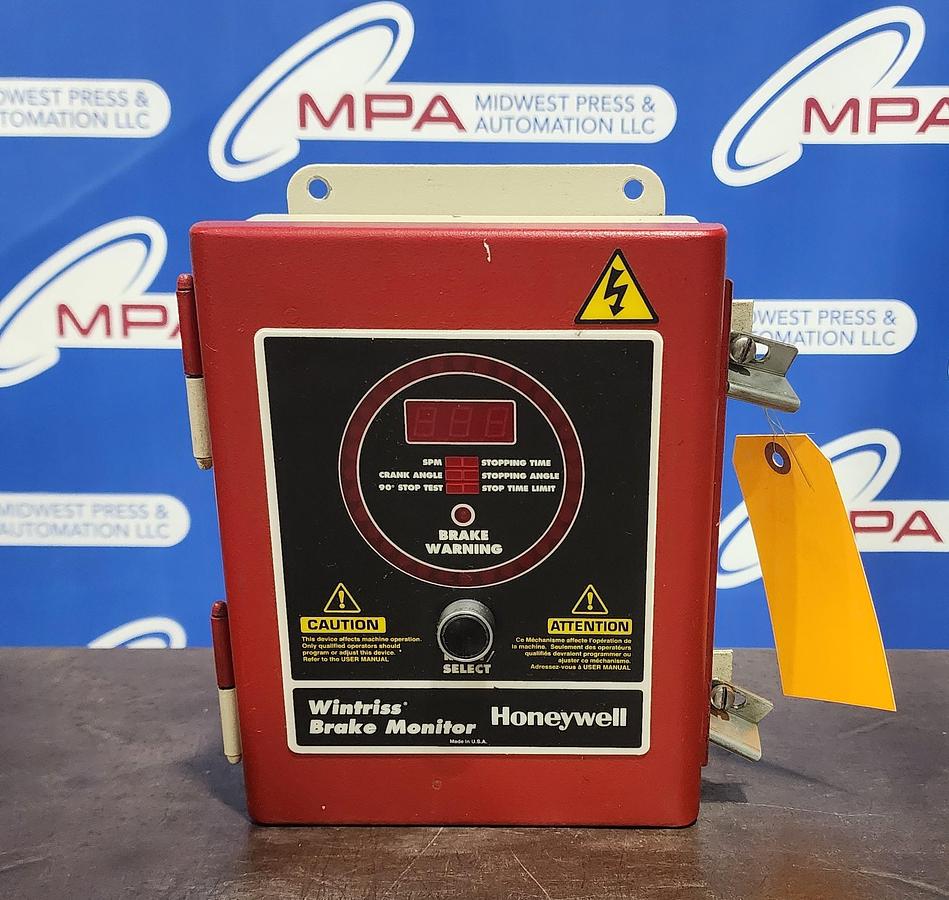 Used Wintriss 9612501 D43179 Brake Monitor *TESTED*