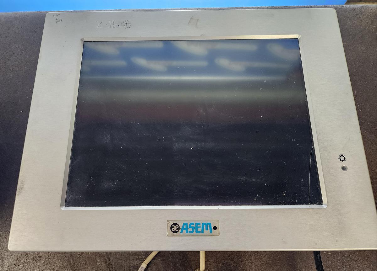 Used Asem MA12 12" Screen / Operator