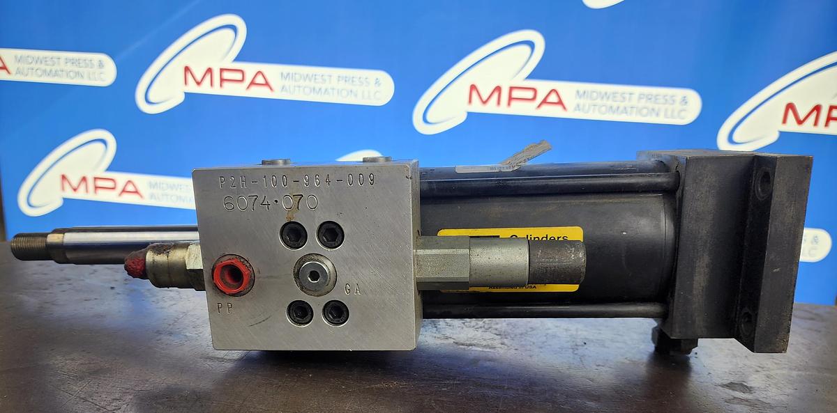 Refurbished Parker 1H000034370 Model: 3.25H3LLUS13A5.000 1300 PSI Rebuilt Cylinder