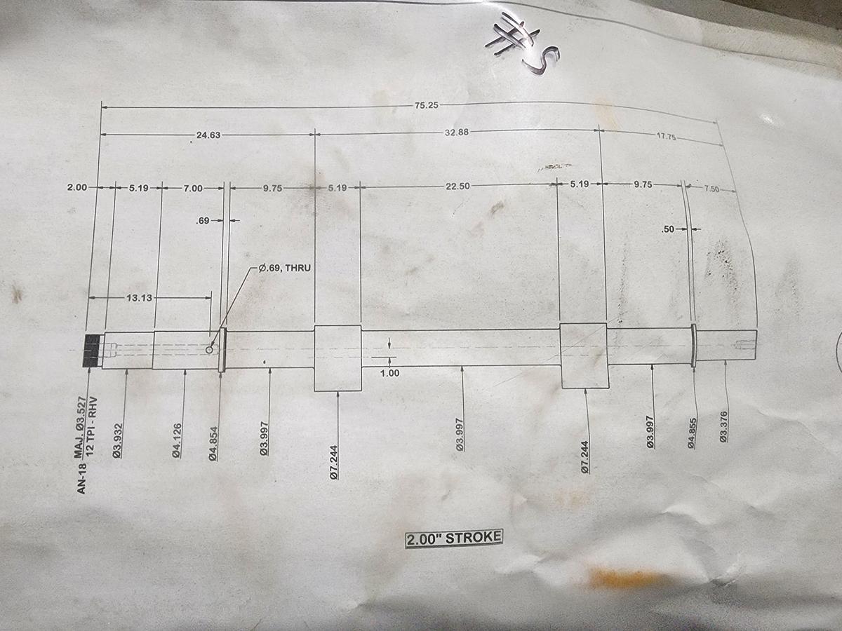 Minster P2-60 2" Stroke Crankshaft