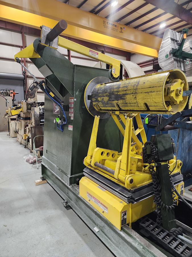 Used 10,000 LB x 42" COE PULL OFF COIL REEL & LOAD CAR