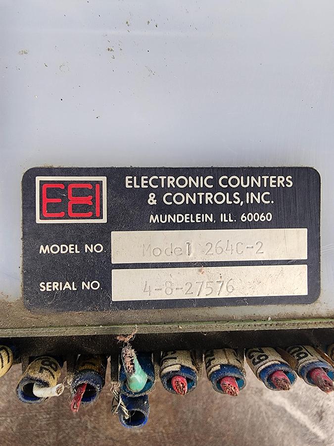 Used Electronic Counters & Controls INC Model: 264C-2 Brake Monitor