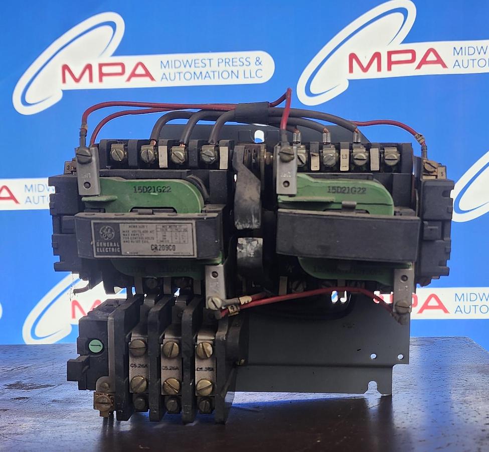 Used General Electric CR209C0 Nema Size 1 Motor Starter CR209CO