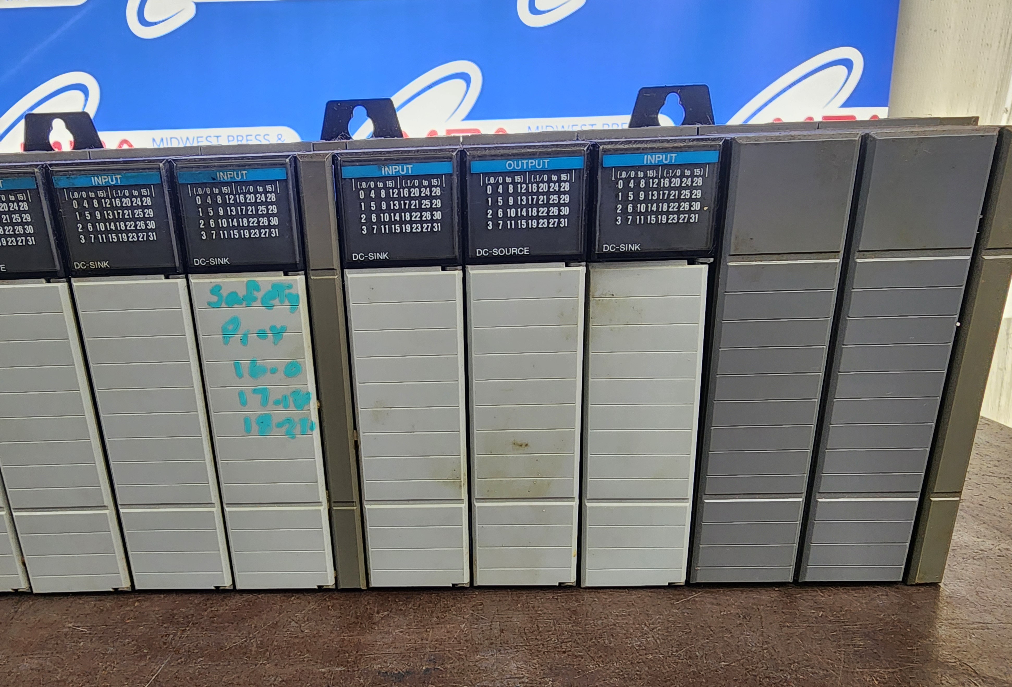 Used Allen-Bradley 10-Slot Complete SLC 500 w SLC 5/03 CPU