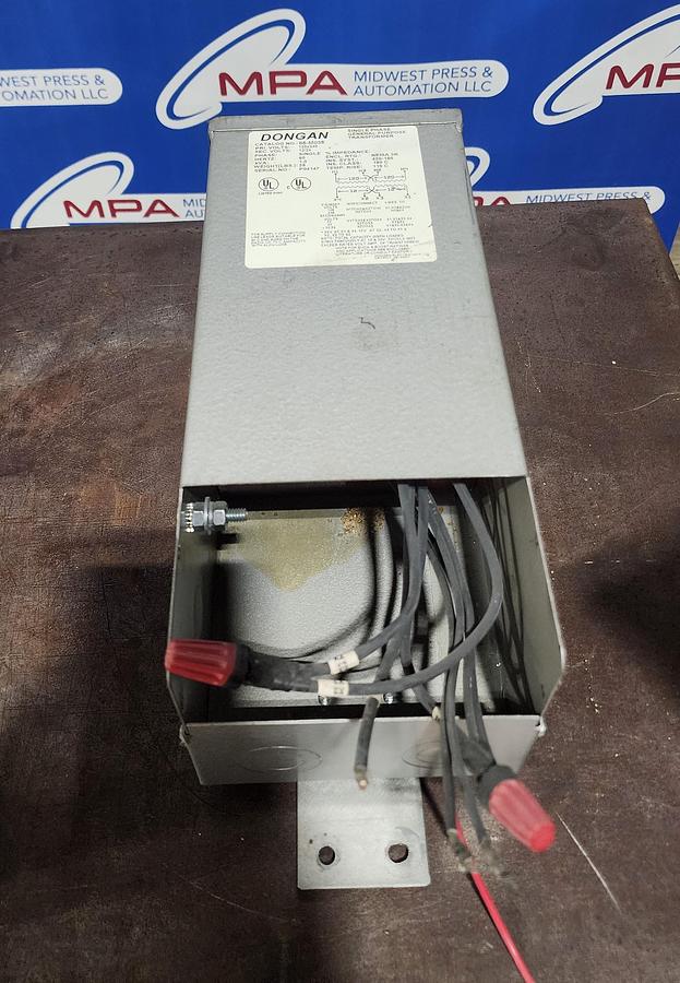Used Dongan 85-M035 120/240 V Single Phase Transformer