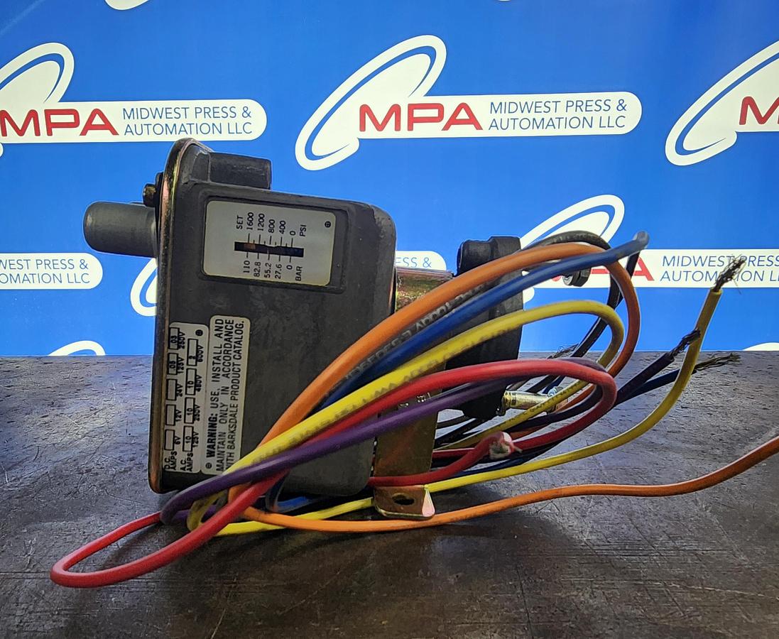Barksdale C96622-2 Pressure Switch