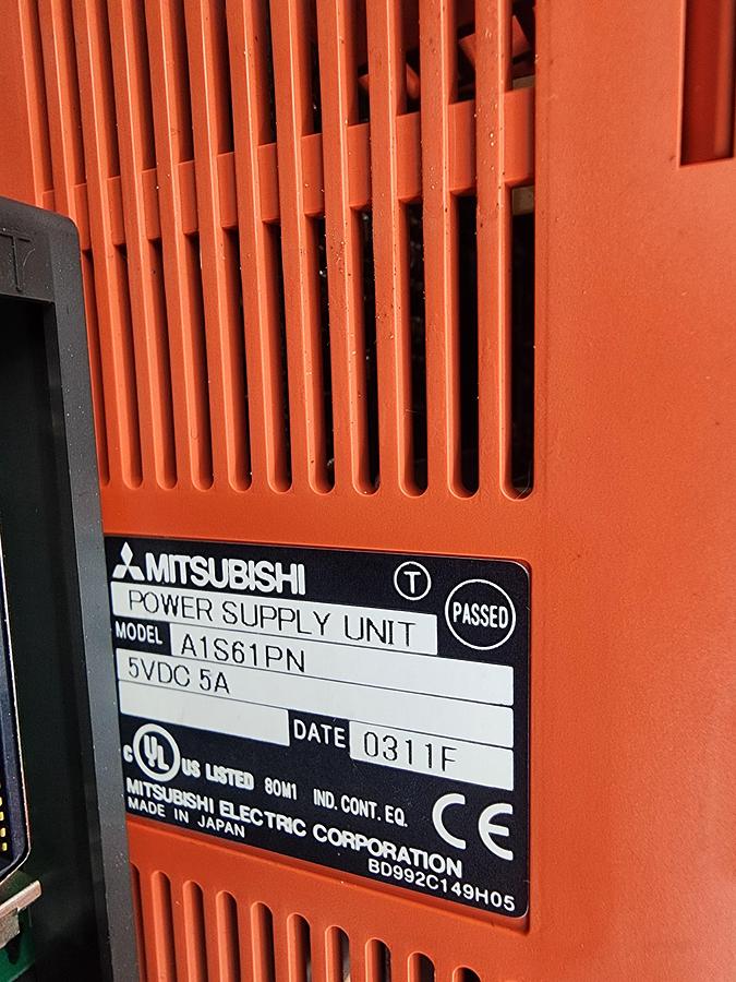 Used Mitsubishi Base Unit A1S33B / A1SJ72QBR15 / A1S61PN Programmable Controller