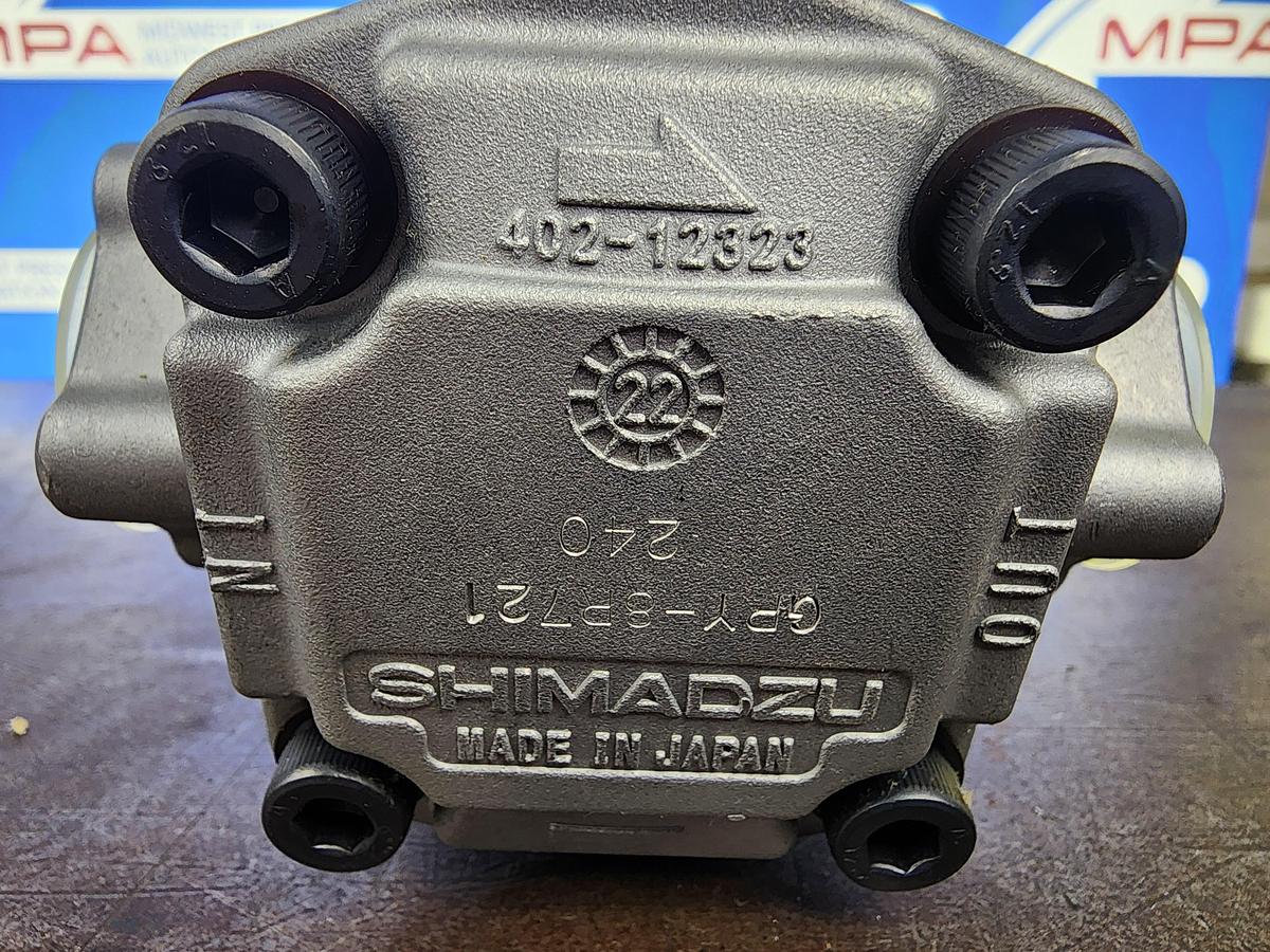 Shimadzu GPY-8R721 Gear Pump