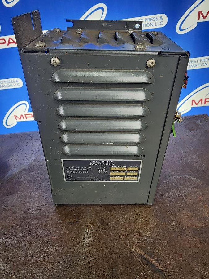 Used Allen-Bradley 1771-P2 Power Supply