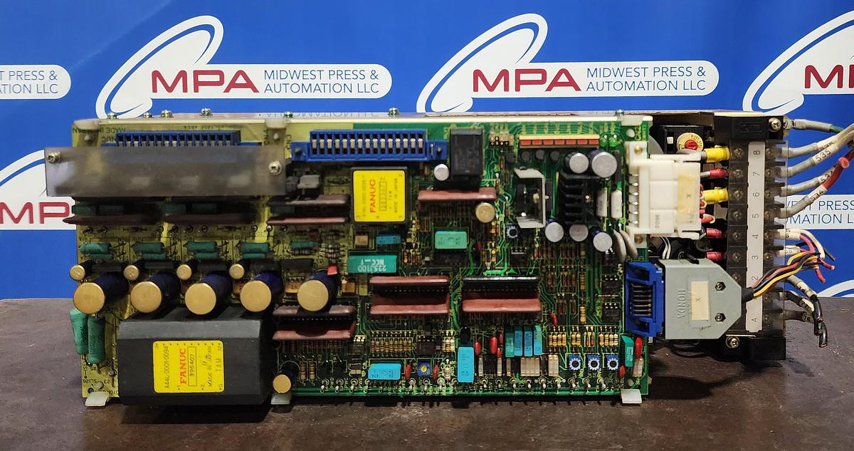Used Fanuc A06B-6047-H003 / A20B-0009-0320/09D Velocity Control Unit