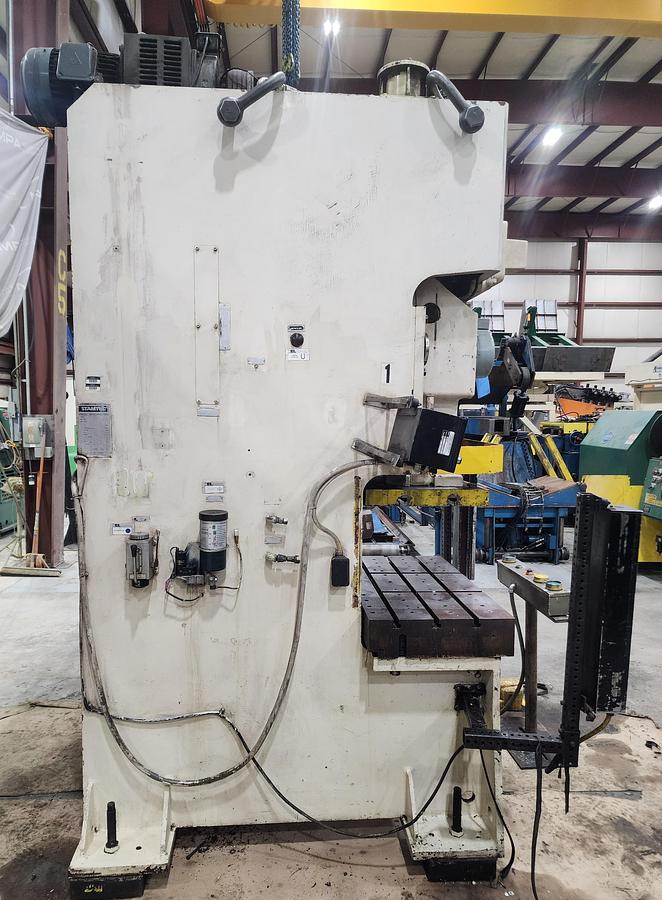 Used 80 TON STAMTEC MODEL G1-80 GAP FRAME PRESS
