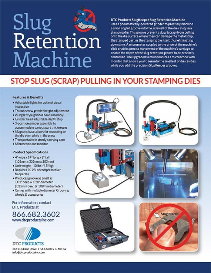 DTC Products SlugKeeper Slug Retention Machine with Microscope & Tablet Display System (See description for full details)