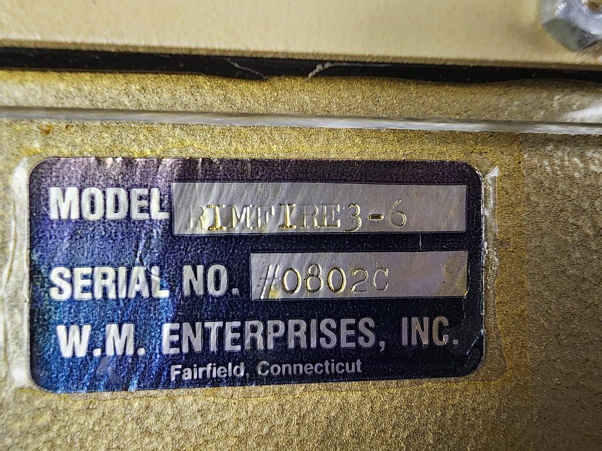 Used Clarktron RIMFIRE 3-6 Control of Minster #7