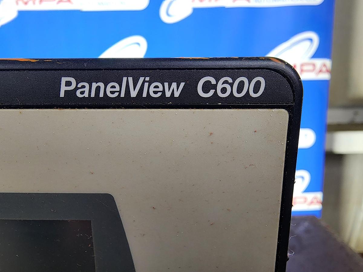Used Allen-Bradley 2711C-T6C SER C REV A PanelView C600