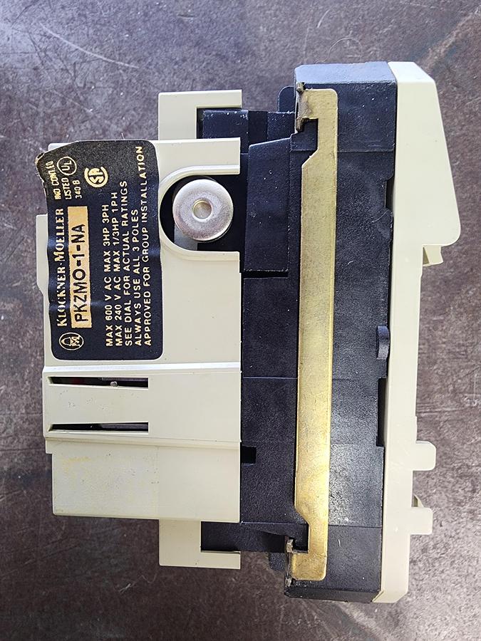 Used Klockner-Moeller PKZMO-1-NA Manual Motor Starter