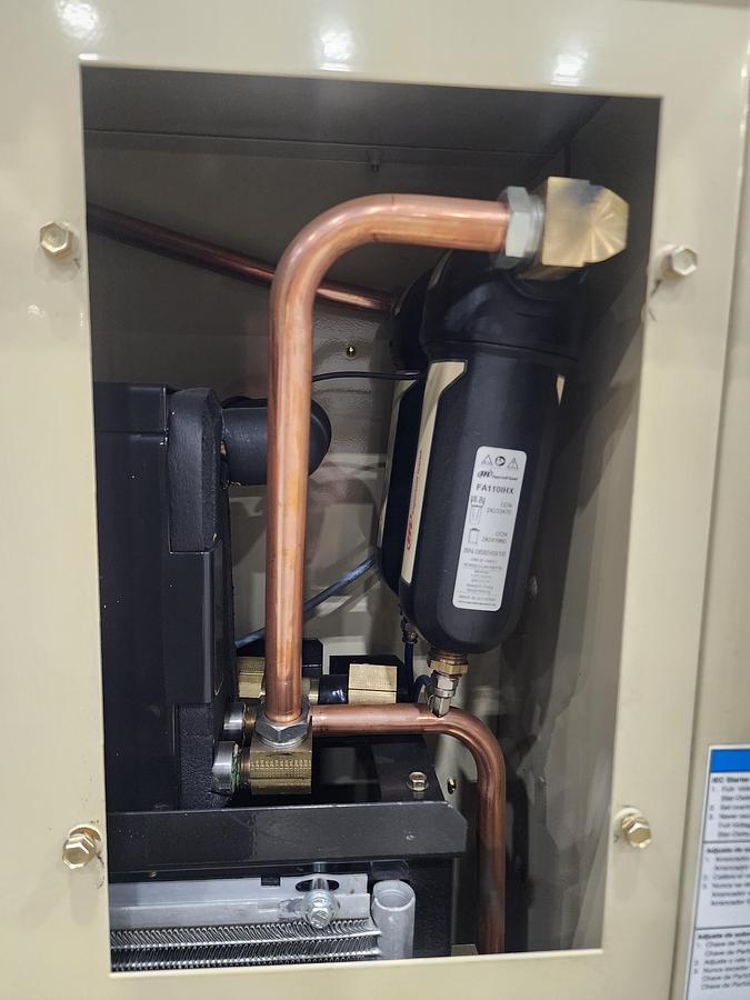 Used Ingersoll Rand Model: UP6-15CTAS-125W/D  / ISO 1217 Rotary Compressor and Dryer