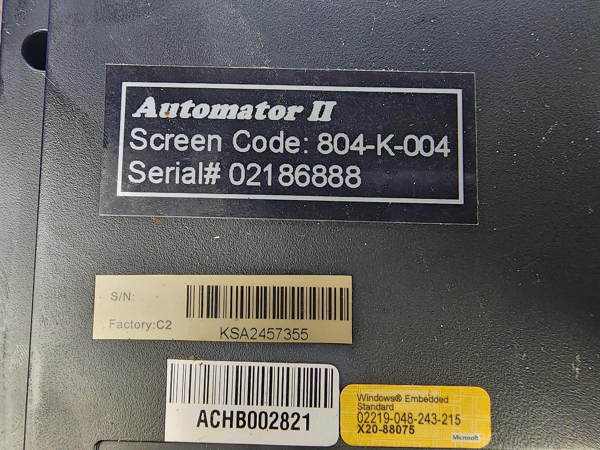 Used CIECO Screen Code: 804-K-004 Automator II