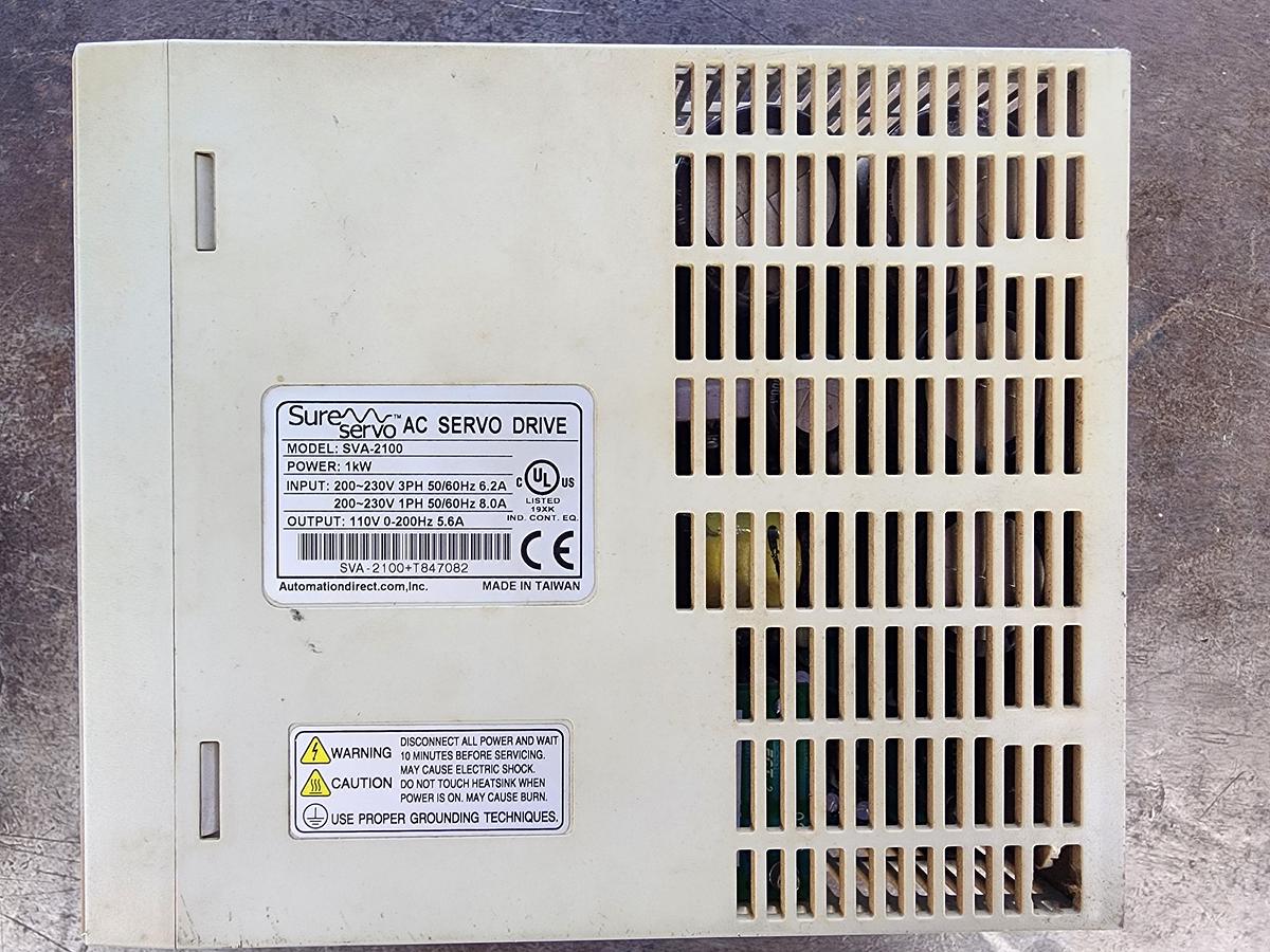 Used Automation Direct SVA-2100 1 KW Sure Servo AC Servo Drive