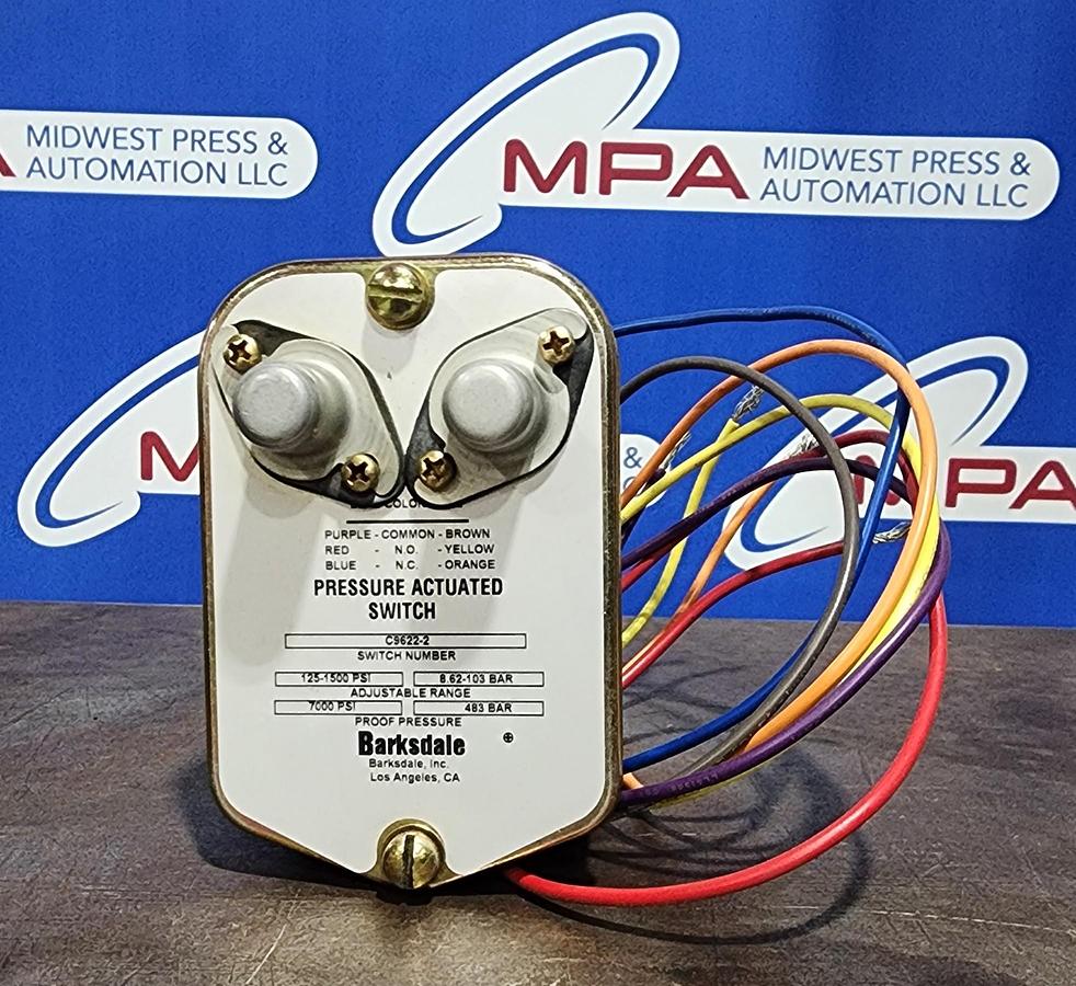 Barksdale C96622-2 Pressure Switch