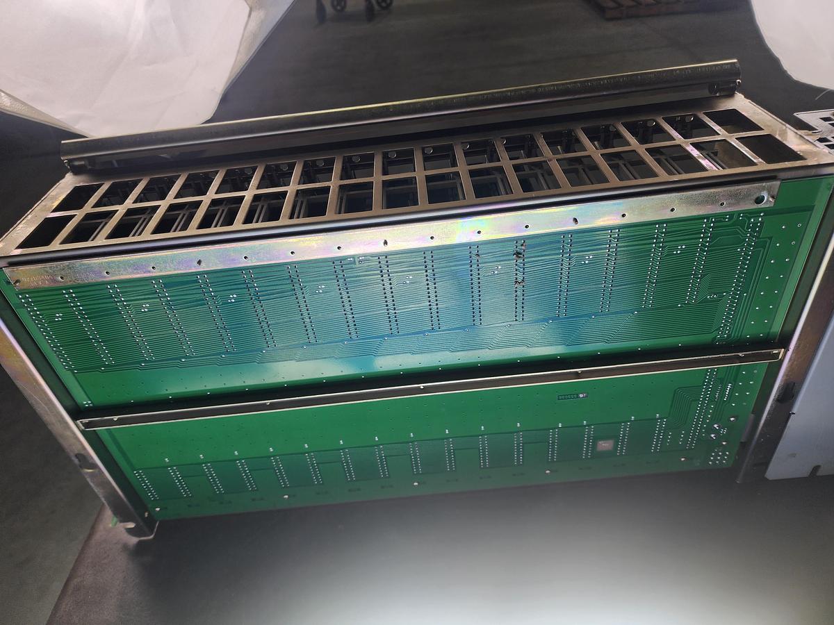 Used Allen-Bradley 1771-A4B 16 Slot I/O Chassis w modules 1771-P7 Power Supply