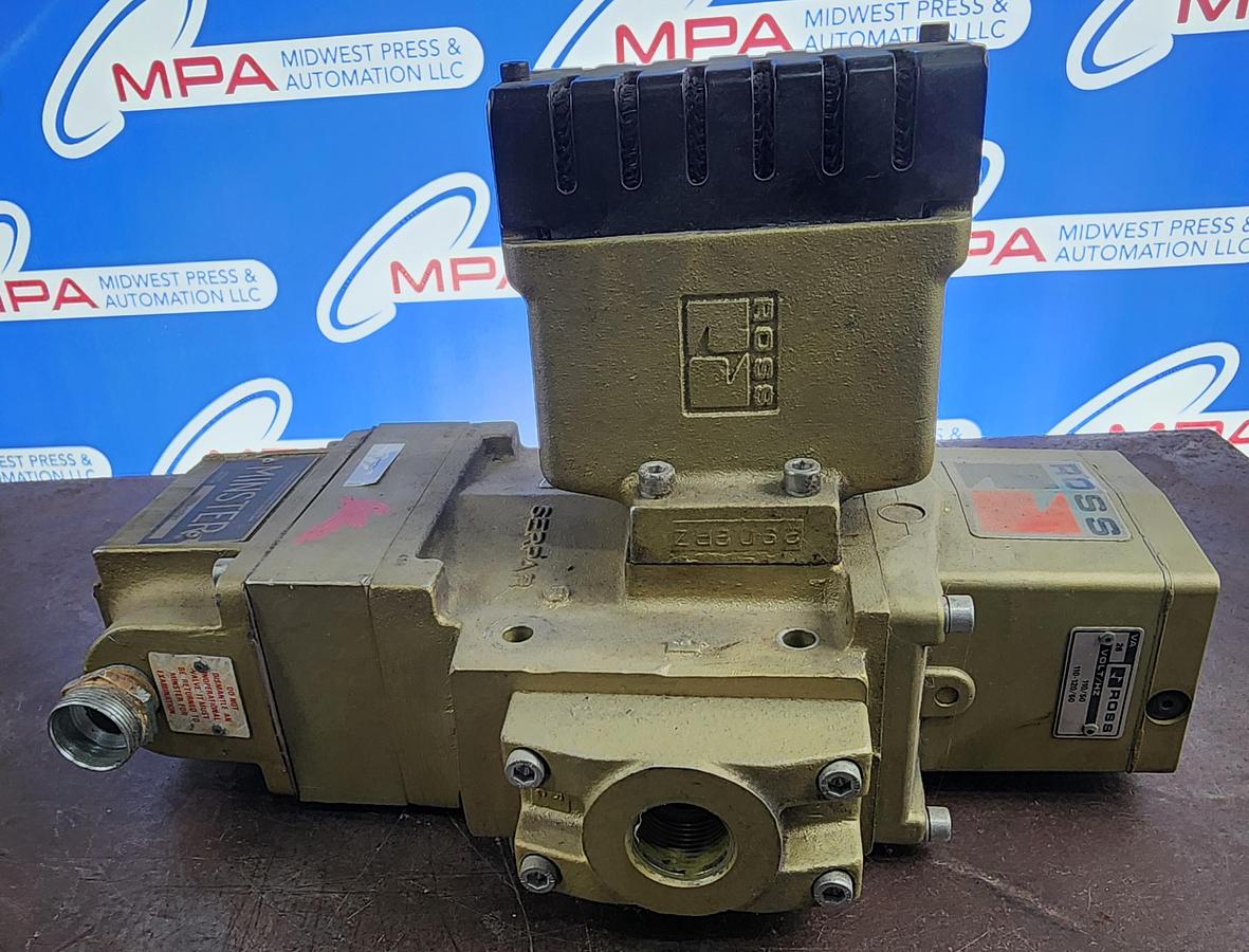 Used Ross Controls 3573A5949 / 250-0241 Solenoid Valve