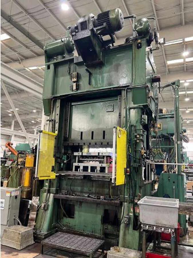 Used 200 TON MINSTER MODEL SC2-200-60-36 HEVI-STAMPER PRESS