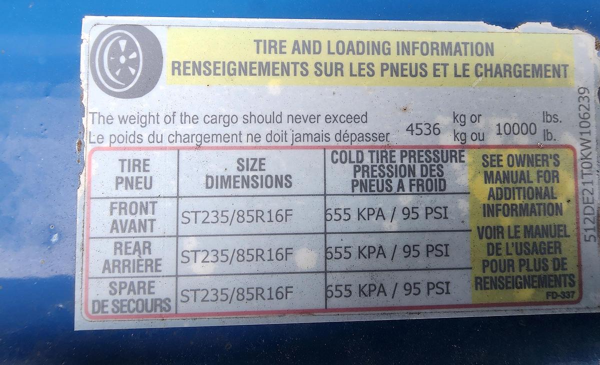Used AIR-TOW E-16 ENCLOSED TRAILER