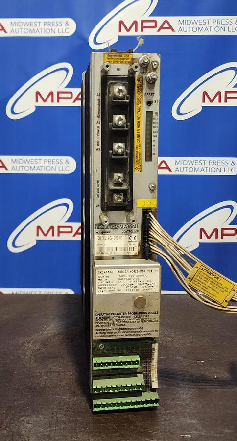 Used Indramat TDM3.2-020-300-W0 AC Servo Controller TDM 3.2-020-300-W0