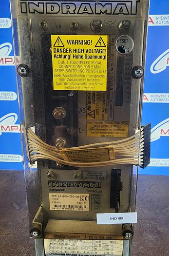 Used Indramat TDM 1.4-100-300-W1-000 AC Servo Controller