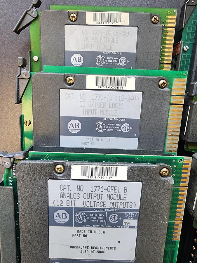 Used Allen-Bradley Bulletin 1771 Modules Lot *Lot of 13 Modules*
