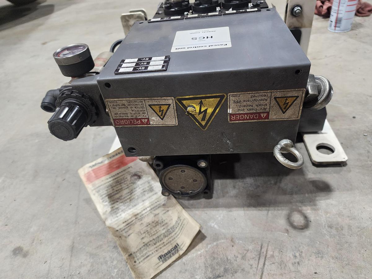 Used Pascal Corp. Model: HCS Control Unit / SAA210PF Pressure Switches