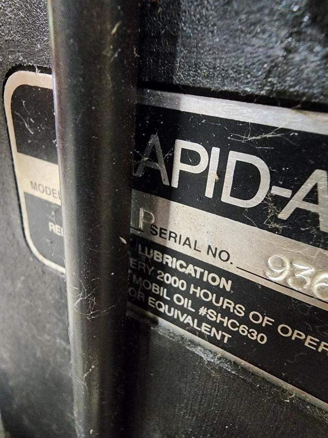 Used RAPID AIR MODEL R58AP REWINDER