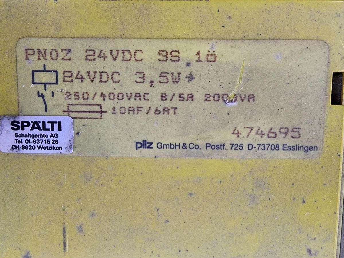 Used Pilz PNOZ 474695 Safety Relay